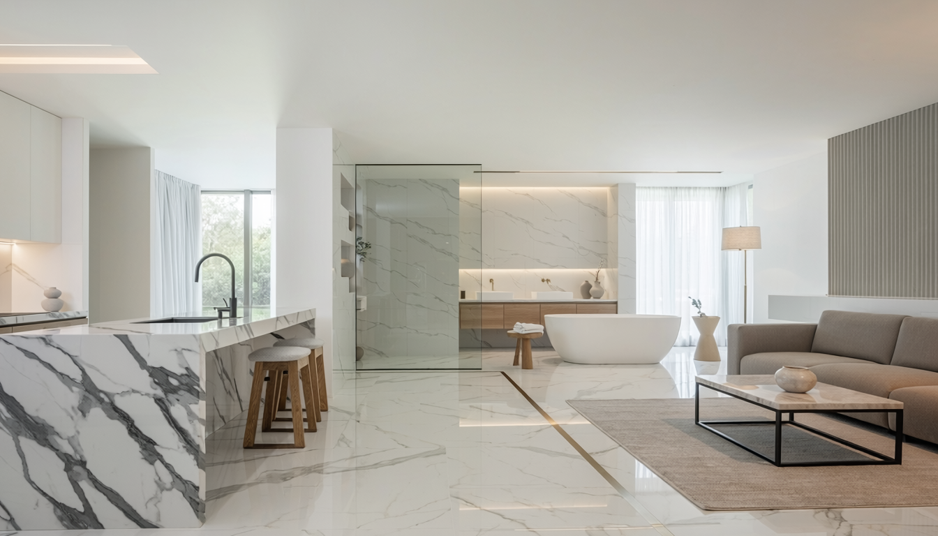 White marble